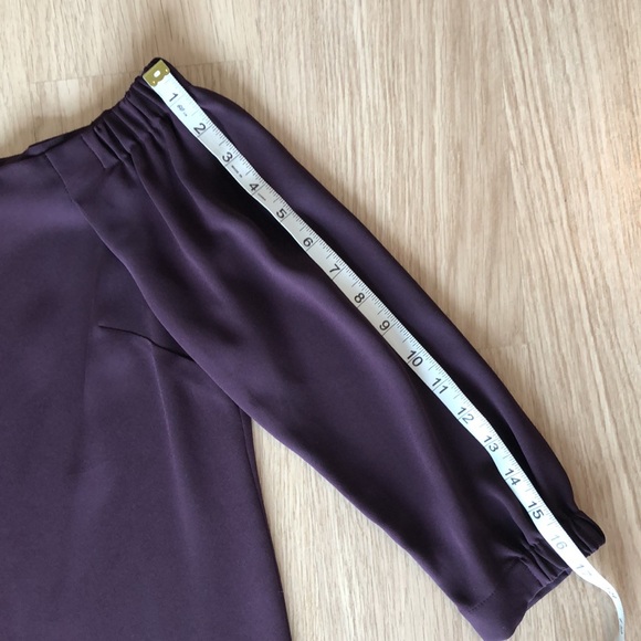 Aritzia Babaton Rodrigo Blouse in Purple - Picture 6 of 11